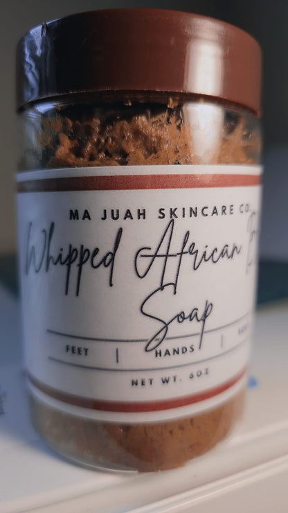Whipped African Black Soap